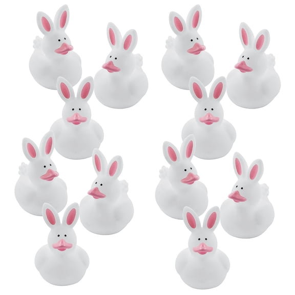 Bulk 120 Pieces Bunny Rubber Ducks