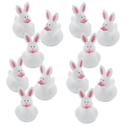 Bulk 120 Pieces Bunny Rubber Ducks