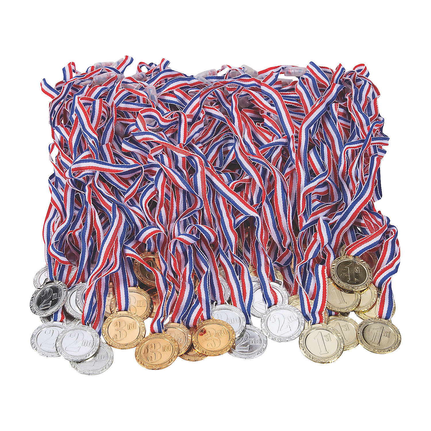 Bulk 1st, 2nd & 3rd Place Award Medals, Stationery, Party Supplies, 72 Pieces