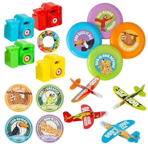 Bulk 288 Pc. Value Rainforest VBS Toy Assortment for 72