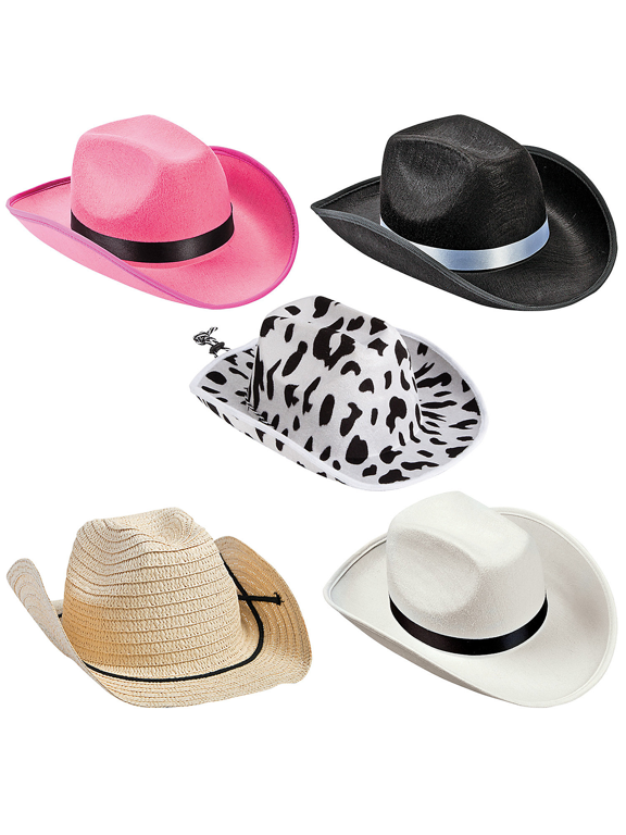 Bulk 48 Pieces Adult City Western Hat Assortment Kit