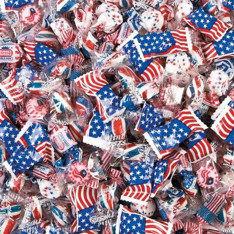Bulk 4th of July Parade Candy Assortment, 312 Pieces, Patriotic Candy