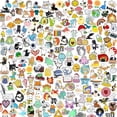 thumbnail image 1 of Bulk 50 Pcs Mixed Enamel Pins Set - Random Cute Animal, Plant & Food Designs - Distinctive Lapel Pins for Backpacks, Jackets, Hats, Party Favors & DIY Crafts, 1 of 6