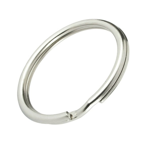Bulk 5000 Pack - 1" Key Rings - Heat Treated & Lead Free - Premium Split Ring Keychains by Specialist ID