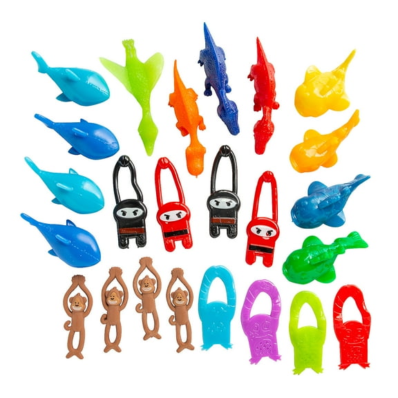 Bulk 72 Pieces Finger Flingers Toy Assortment
