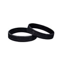 thumbnail image 1 of Bulk Anti Bullying Child Sized Black Silicone Bracelets (100 Bracelets), 1 of 1