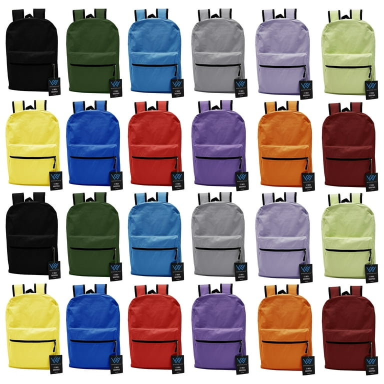 Bulk Lightweight Backpacks, 24 Pack 17