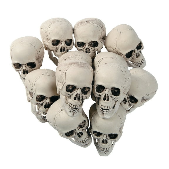 Bulk Bag of Skulls - 36 Pc