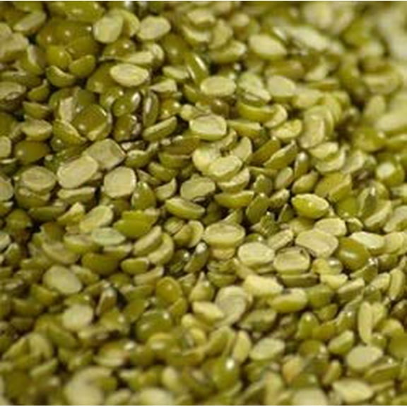 Bulk Beans, 100% organic, Mung, Splt, Yellow , 25 lb