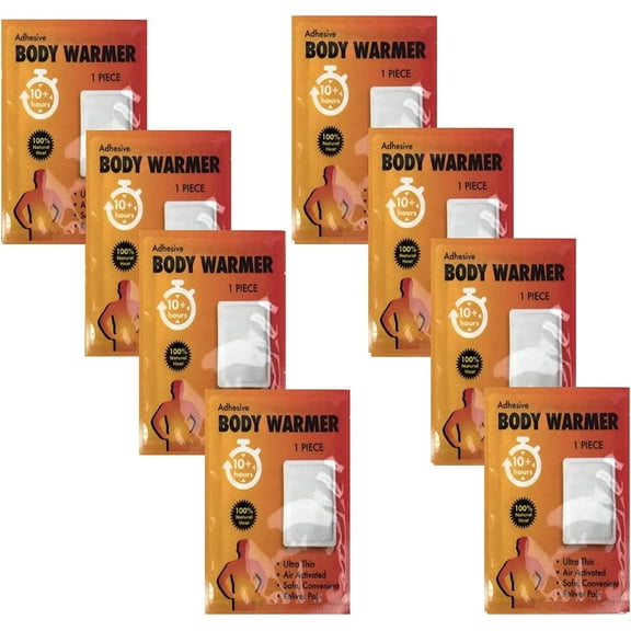 Bulk Body Warmers for Cold Weather, 100 Packs, Wholesale Foot, Hand, Whole Body Warmers for 8-10 Hours of Natural Heat (Body Warmers)