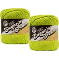 Bulk Buy Lily Sugar 'n Cream 100 Cotton Yarn (2Packs) Solids 4