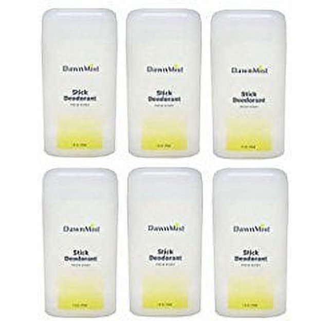 Bulk Buy Lot of 6 Dawn Mist Clear Stick Deodorant Travel Sized