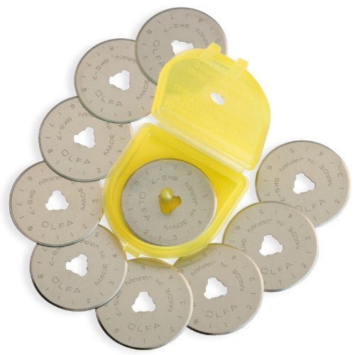 Bulk Buy: Olfa Rotary Blade Refill 28mm 10/Pkg (2-Pack)