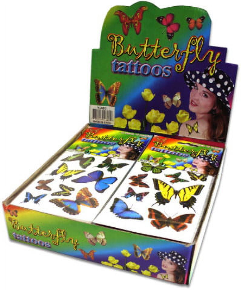 Bulk Buys Butterfly Temporary Tattoos