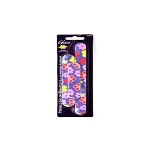 Bulk Buys Gem Printed Salon Boards - 3 Sizes - Pack of 3