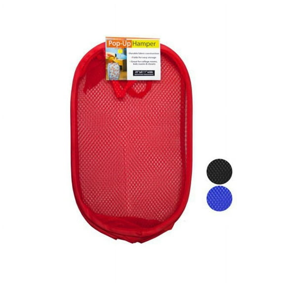 Bulk Buys HA403-72 Pop-Up Mesh Laundry Hamper- 72 Piece -Pack of 72