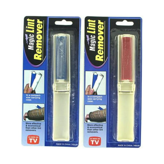 Bulk Buys HB049-48 Magic Lint Remover on a Blister Card - Pack of 48