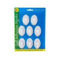 thumbnail image 1 of Bulk Buys HB800-36 Self-Adhesive Plastic Hooks Set -Pack of 36, 1 of 1