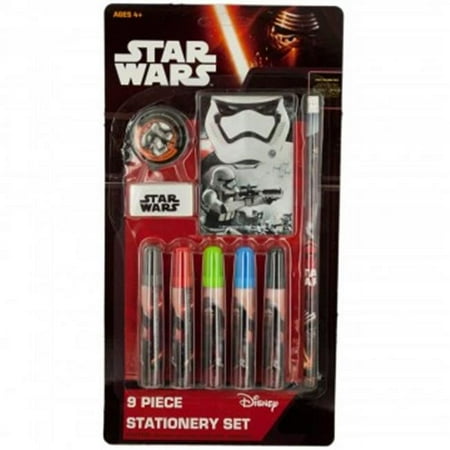 Bulk Buys HG681-18 Licensed Star Wars Stationery Set - 18 Piece