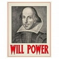 thumbnail image 1 of Bulk Buys HH242-72 Will Power Metal Wall Sign - 72 Piece, 1 of 1