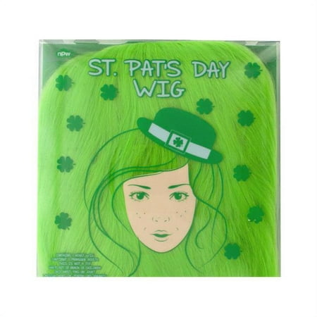 Bulk Buys OH023-27 St. Patricks Day Adult Wig - 37 Piece