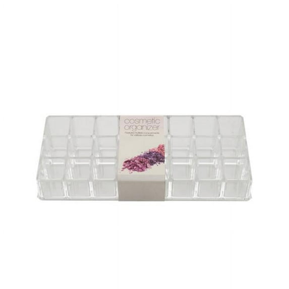 Bulk Buys OL088-12 Multi Compartment Cosmetic Organizer, 12 Piece