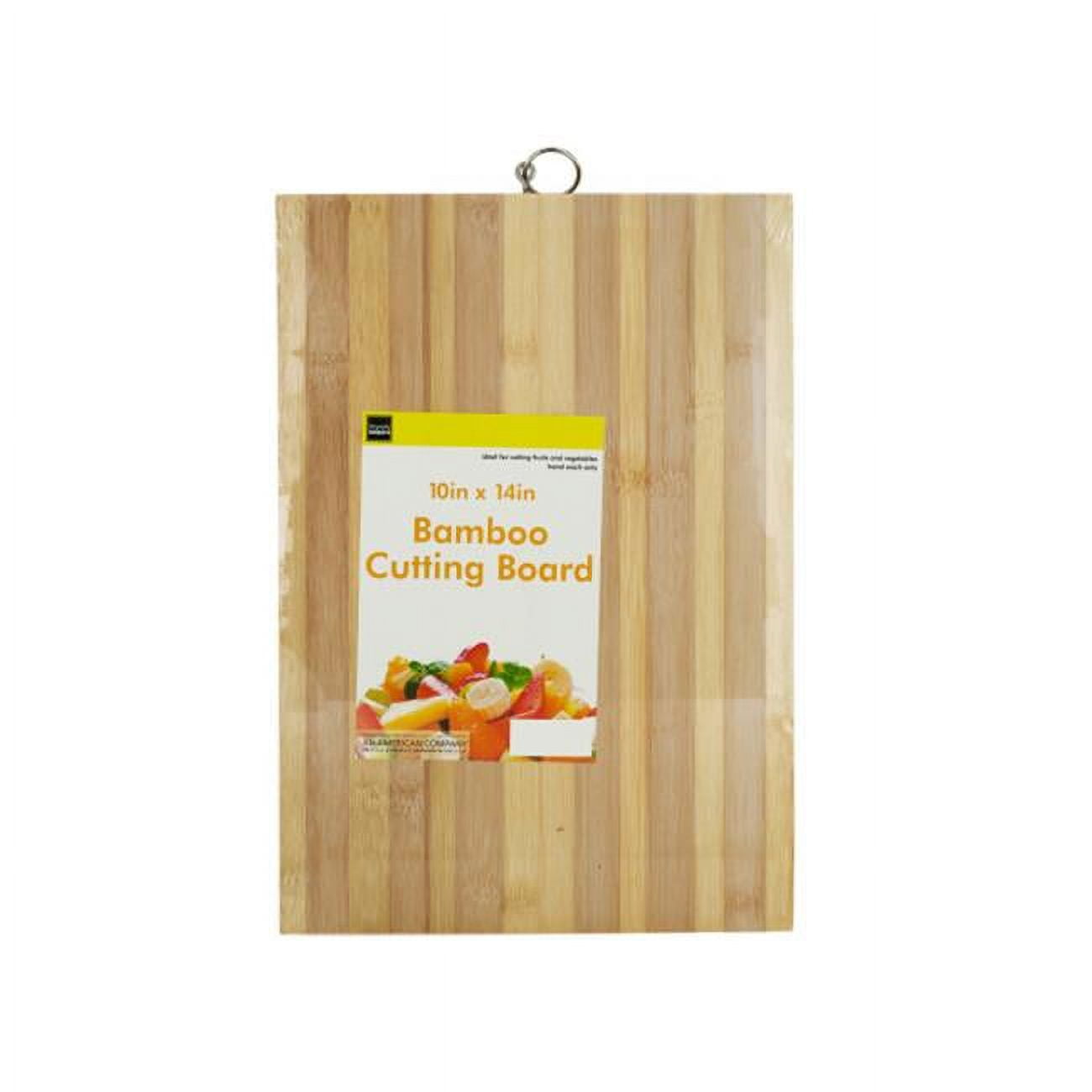 Bulk Buys OL1788 Striped Bamboo Cutting Board 8 Piece Pack of 8
