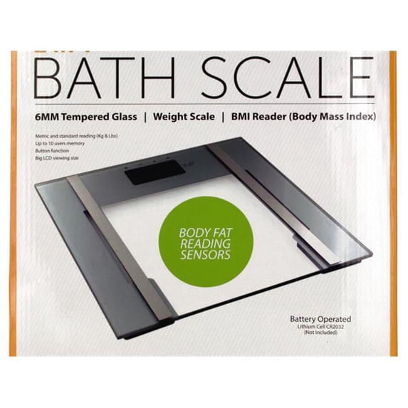 Bulk Buys OS163-2 2 in. 1 Digital Weight & Body Mass Index Scale - 2 Piece