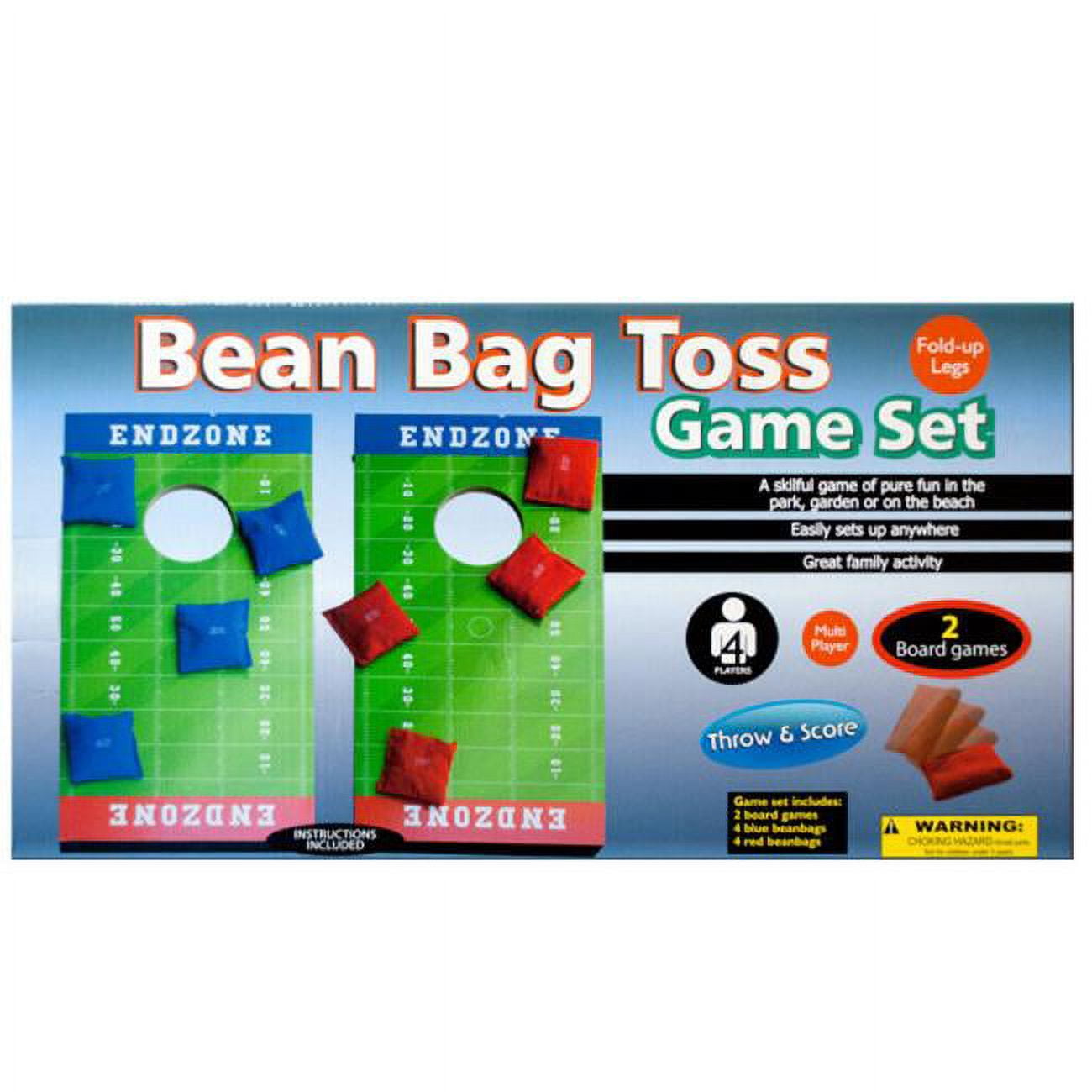 Bulk Buys OS1873 Toss N Score Bean Bag Toss Game Set 3 Piece Pack