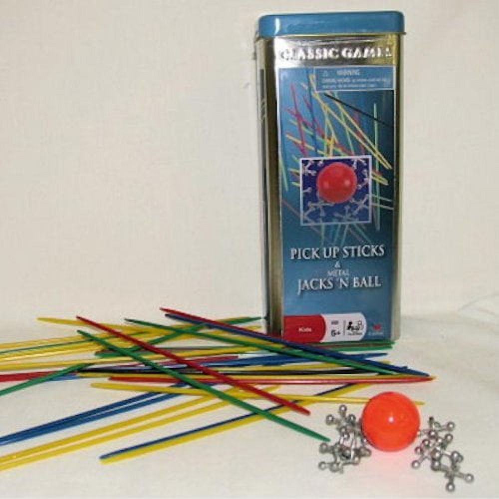 Bulk Buys Pick Up Sticks and Steel Jacks Pack of 8