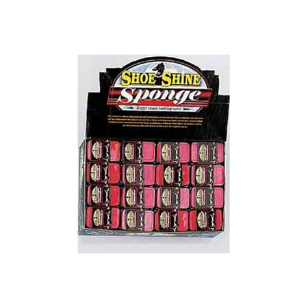 Bulk Buys Shoe Shine Sponge 48 piece Case Of 48