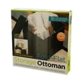 thumbnail image 1 of Bulk Buys UU811-2 Fold-Flat Storage Ottoman, 1 of 1