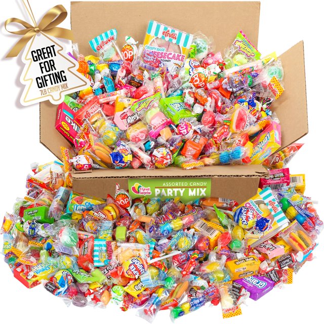 Bulk Candy Assorted Mix 7 Pounds Individually Wrapped Candies