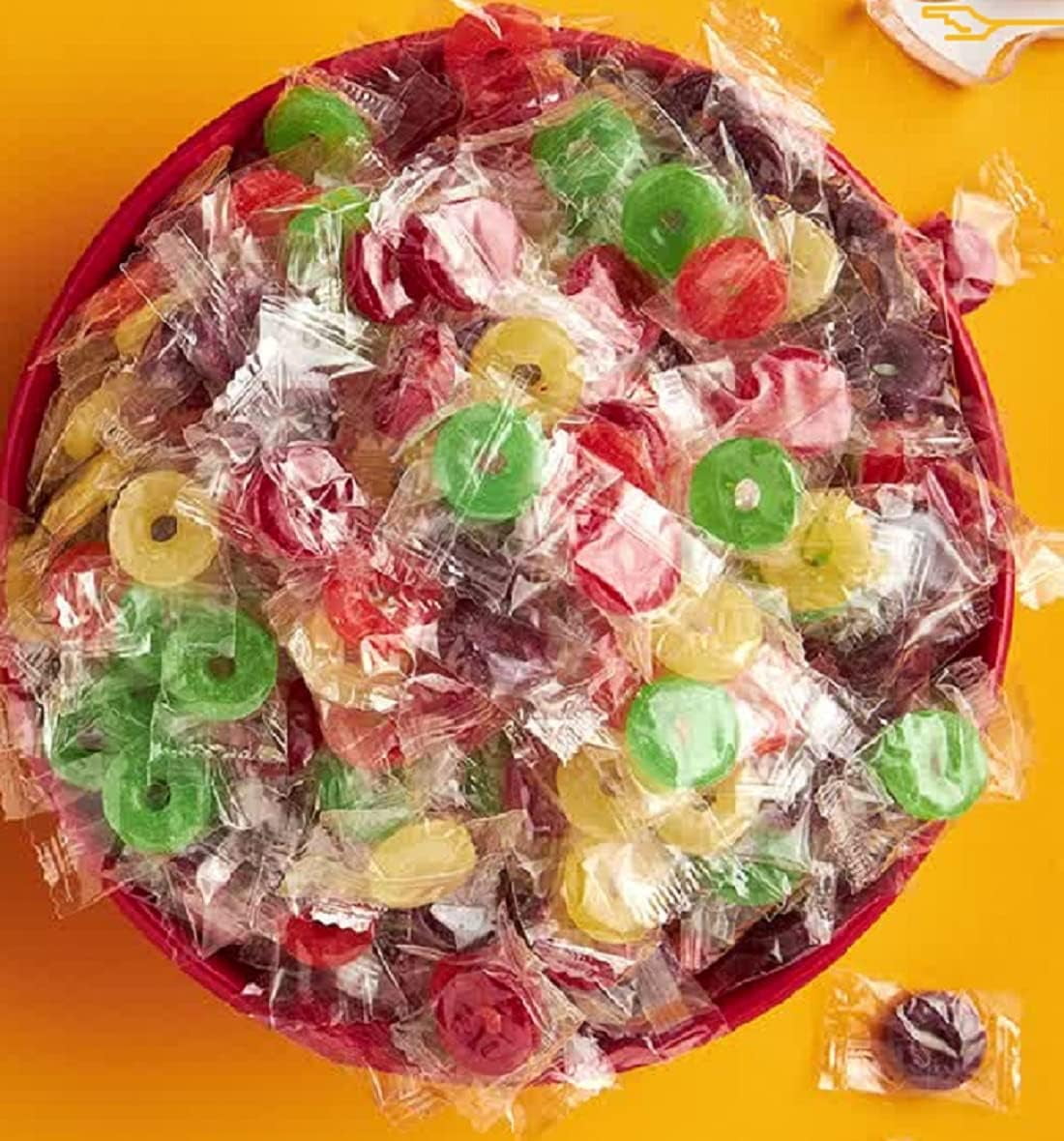 Bulk Candy Life Savrs Individually Wrapped 5 Fruit Flavored Candy for