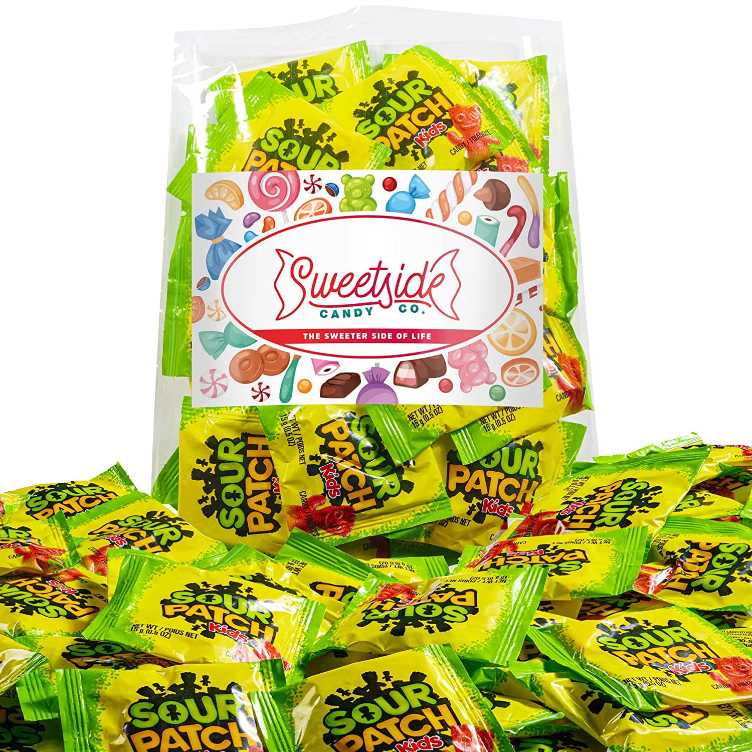 Bulk Candy Pack of SourPatch Kids Candy Fun Size Individually Wrapped
