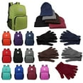 thumbnail image 1 of Bulk Case of 12 Backpacks and 12 Winter Item Sets - Wholesale Care Package - Emergencies, Homeless, Charity, 1 of 5
