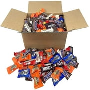 Bulk Chocolate Candy Individually Wrapped Fun Size Mix for Halloween Trick-or-Treating Easter Eggs Candy Dishes Wedding Size 8 Pounds
