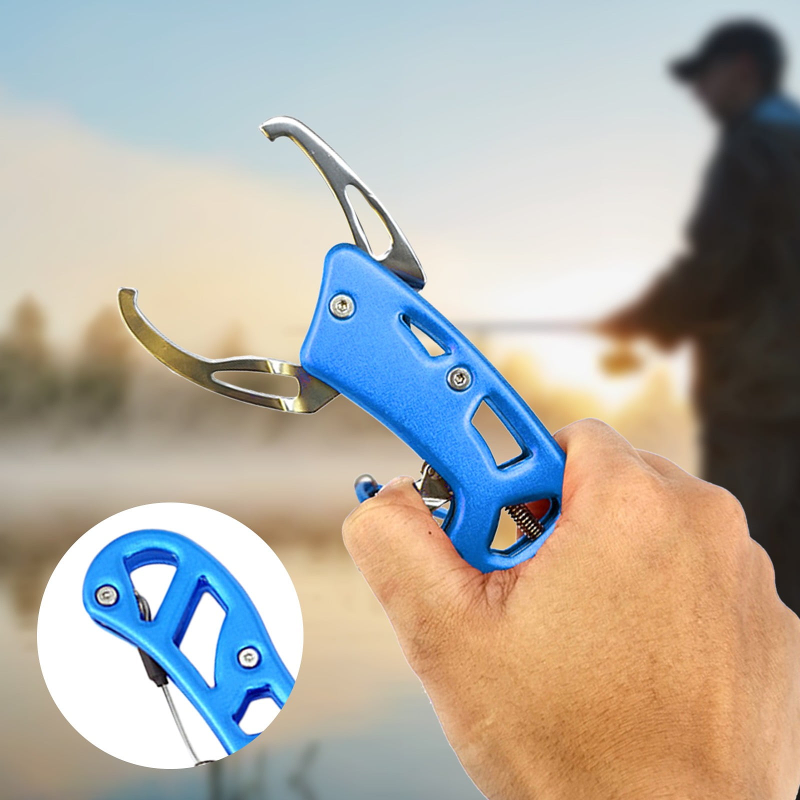 Bulk Color Titanium Fish Control Device Fish Control Clamp Luya Clamp