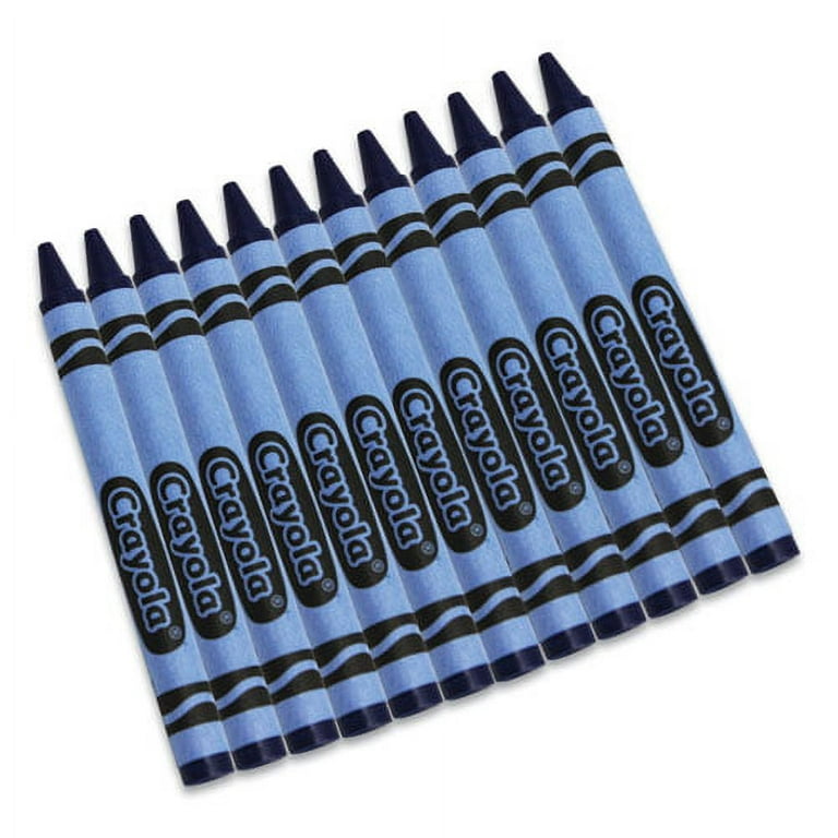 Bulk Crayons, Blue, 12/Box Bulk Crayons, Blue, 12/Box