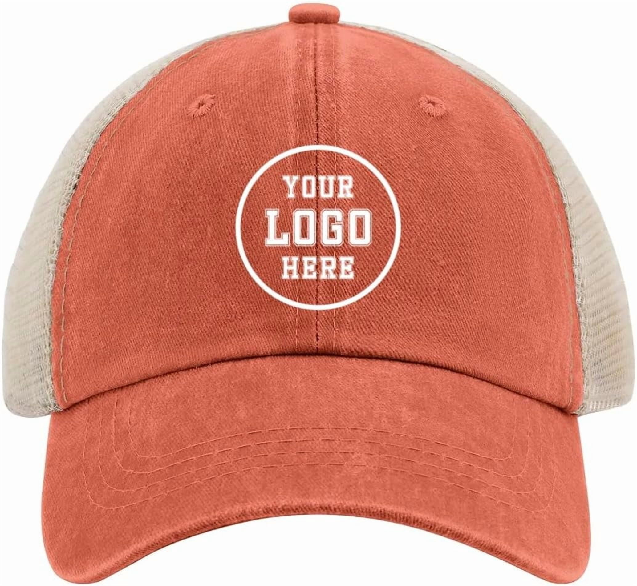 Custom Baseball Cap - Add Your Own Text, Logo, Or Photo, Personalized Trucker Hat For Gifts, Events, Teams