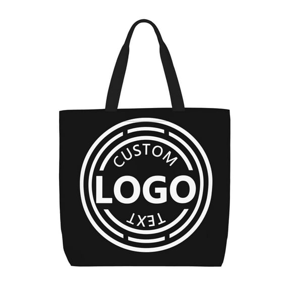 Bulk Custom Tote Bags with Logo Custom Bag for Women Add Your Logo Picture Text Personalized Gifts
