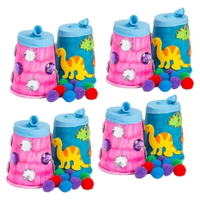 Bulk DIY STEAM Balloon Poppers Activity Learning Challenge Craft Kit - Makes 48