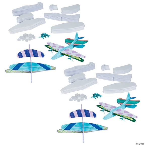 Bulk DIY STEAM Plane & Glider Kit - Makes 50
