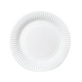 thumbnail image 1 of Bulk Disposable Paper Plates for Parties - 50PCS 6 Inch White Dinner Plates for DIY Decorating Birthday Events*2 Pack, 1 of 7