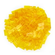 Bulk Dominoes - Clear Honey - 100pcs