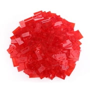 Bulk Dominoes - Clear Red - 100pcs