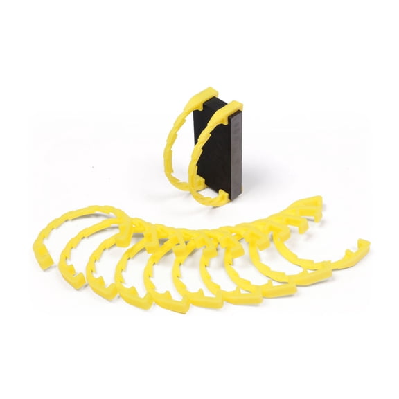 Bulk Dominoes - Domino Arcs - Yellow