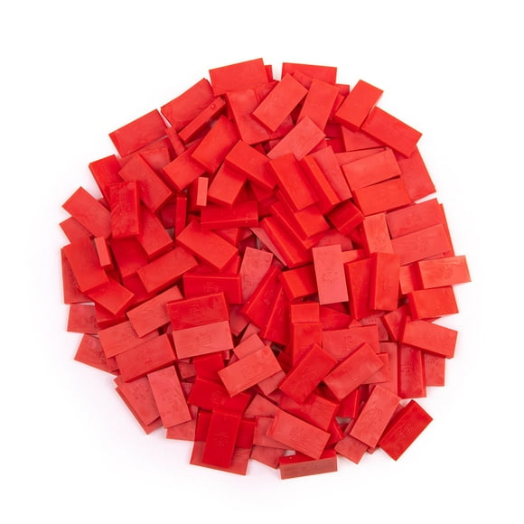 Bulk Dominoes - Mini Red - 100pcs