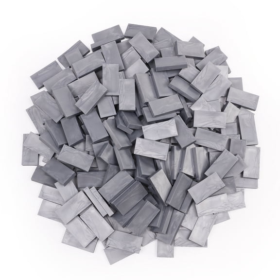 Bulk Dominoes - Silver - 100pcs