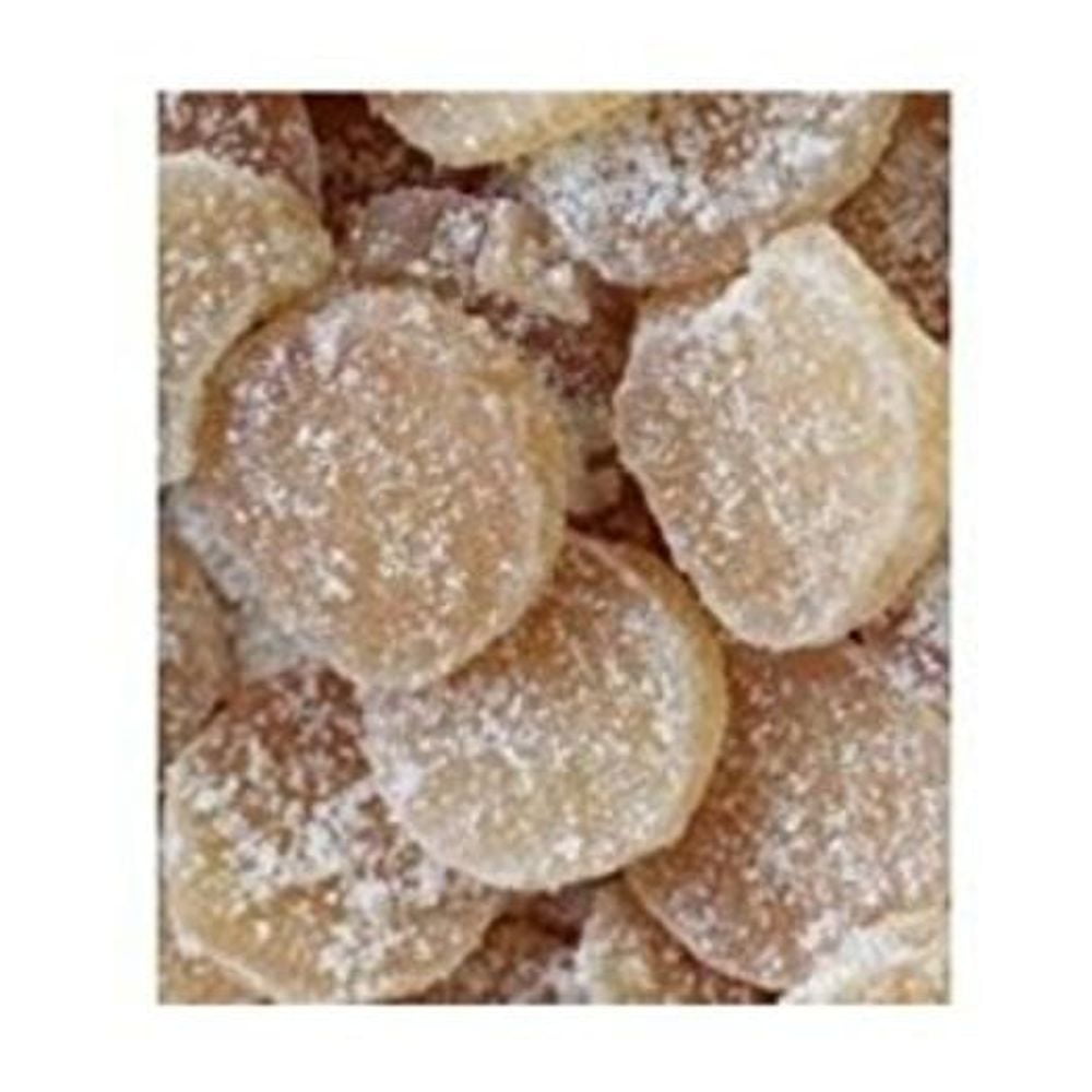 Bulk Dried Fruit Organic Crystallized Ginger Medallions - Single Bulk Item - 11LB